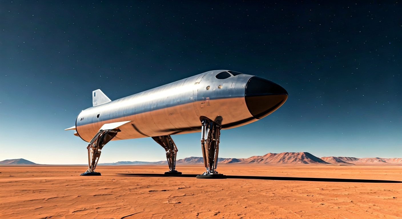 SpaceX Starship Prototype Features New Landing Leg Design