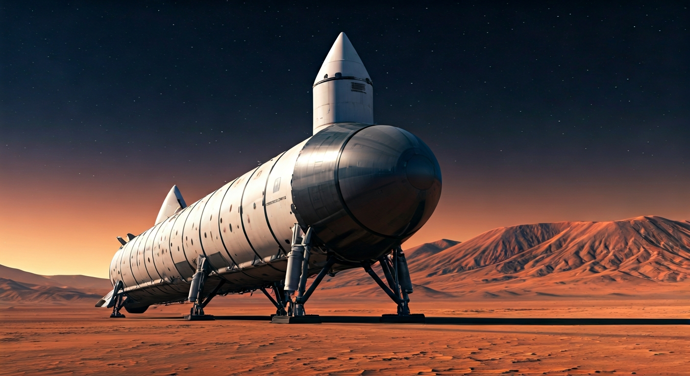 SpaceX's Mars City Plan: Reusability and Self-Sufficiency Key