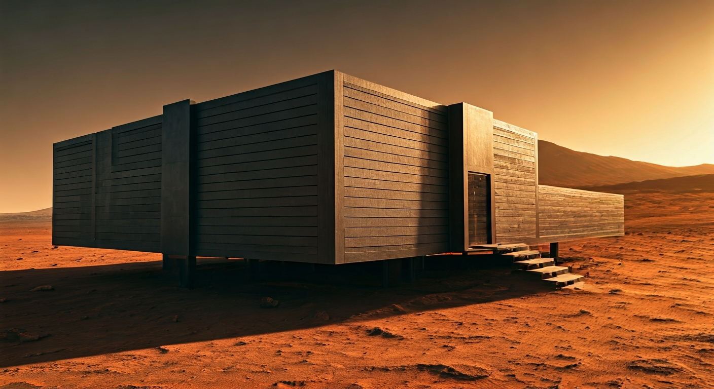 Spain's First 3D Printed Building Uses Mud and WASP Crane System