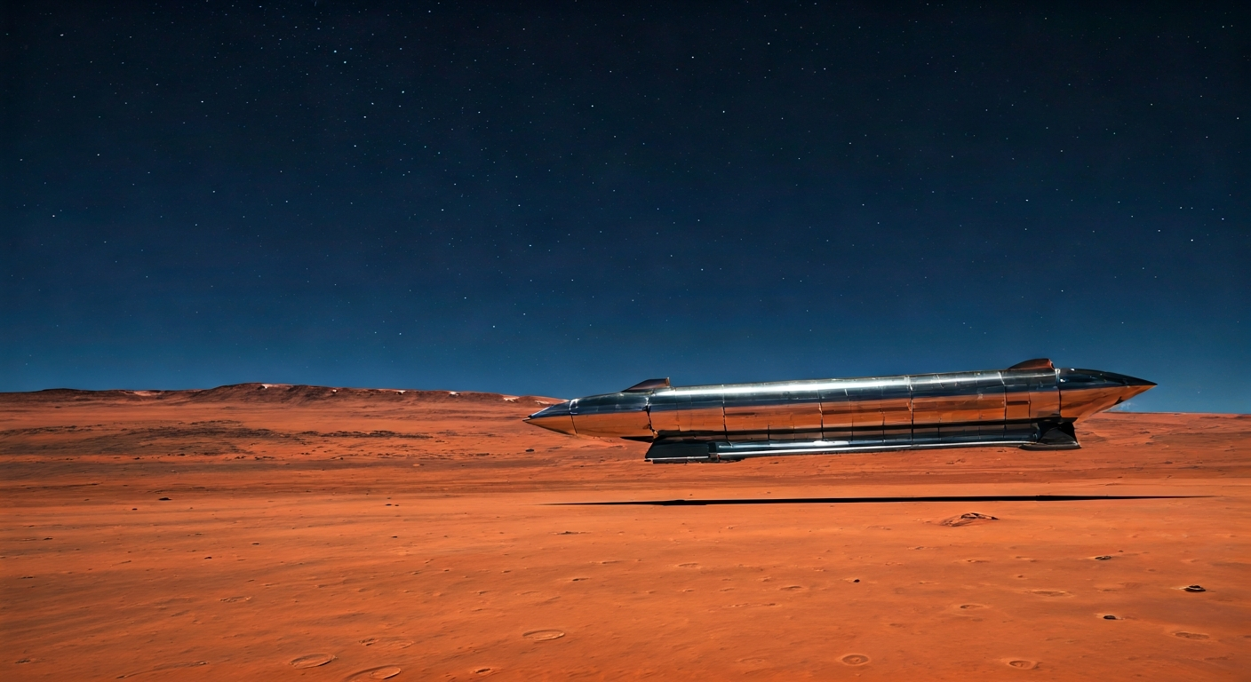 Starship Commander Named for Future Mars Missions