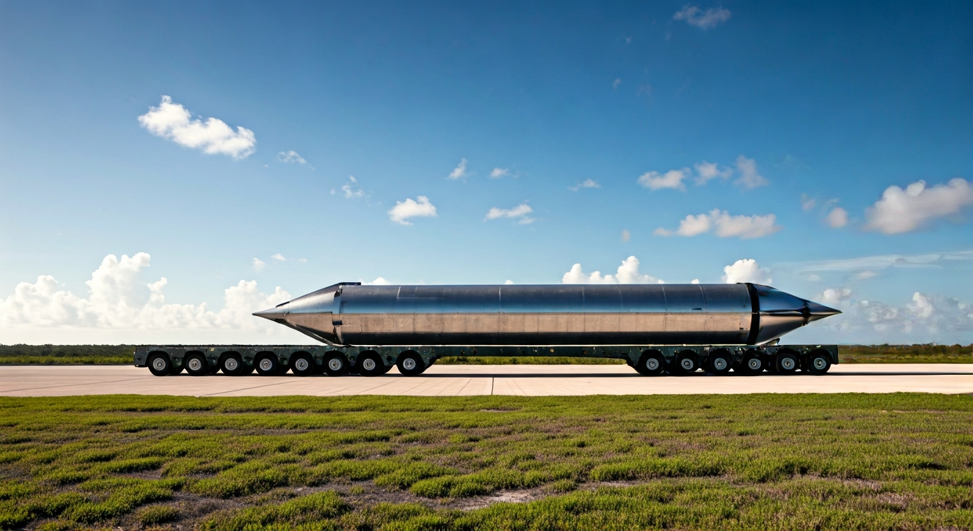 Starship Rocket Arrives in Florida for Next Test Flight