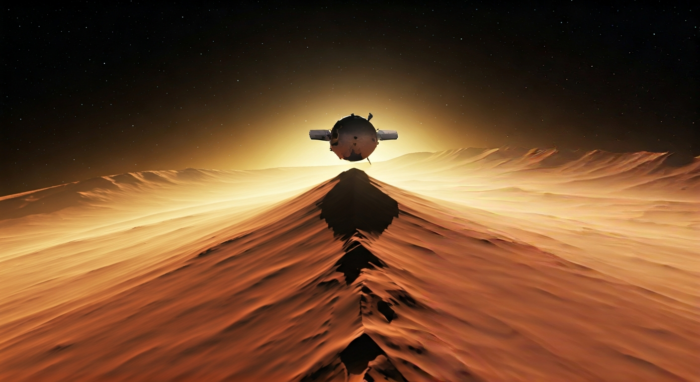Tianwen-1 Detects Dust Activity of Interstellar Visitor