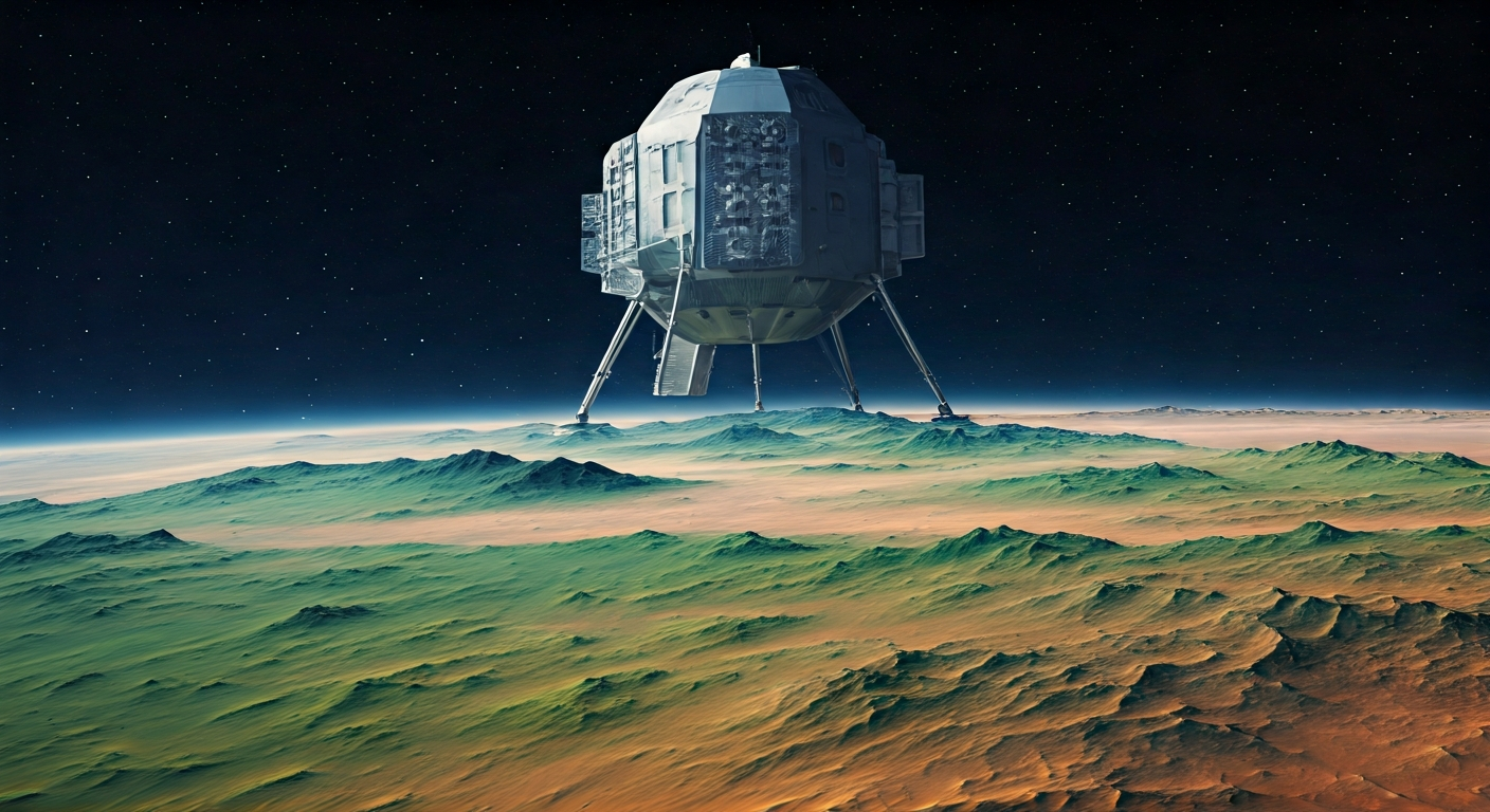 Tianwen-1 Lander's Full Descent and Landing Process Detailed