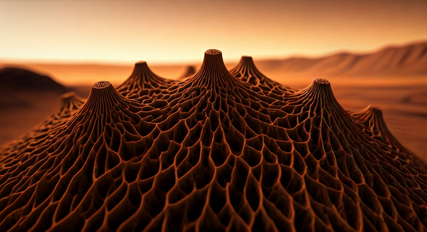 Trees Inspire Efficient Support Structures for 3D Printing