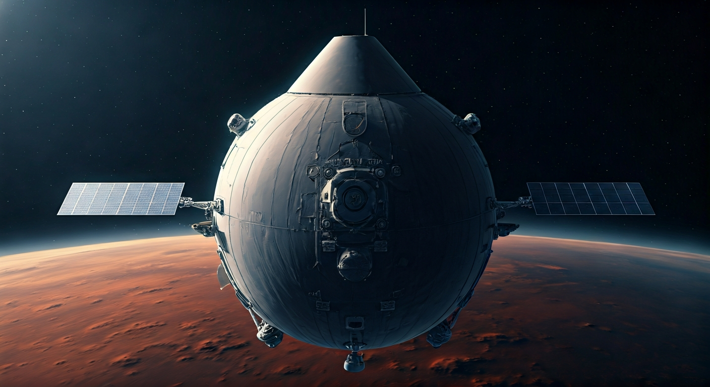 Viking 1 Orbiter Provided Humanity's First Detailed Martian Views