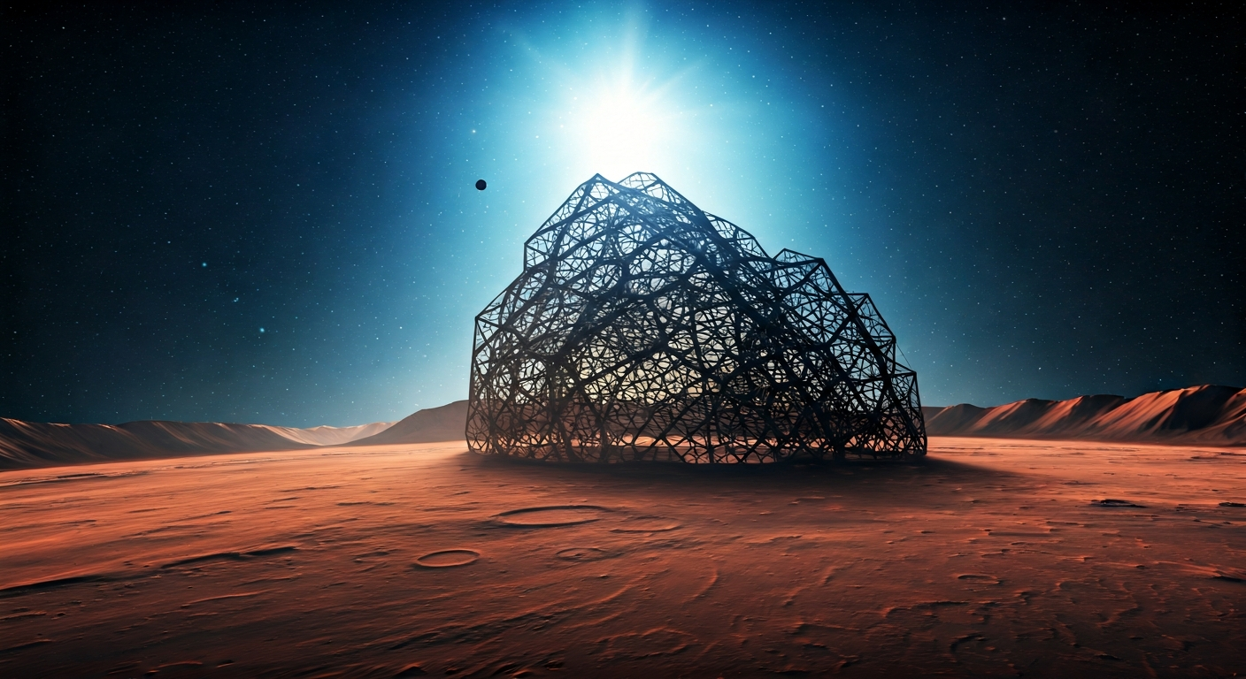 World's Largest Biodegradable 3D Print Installed in a Forest