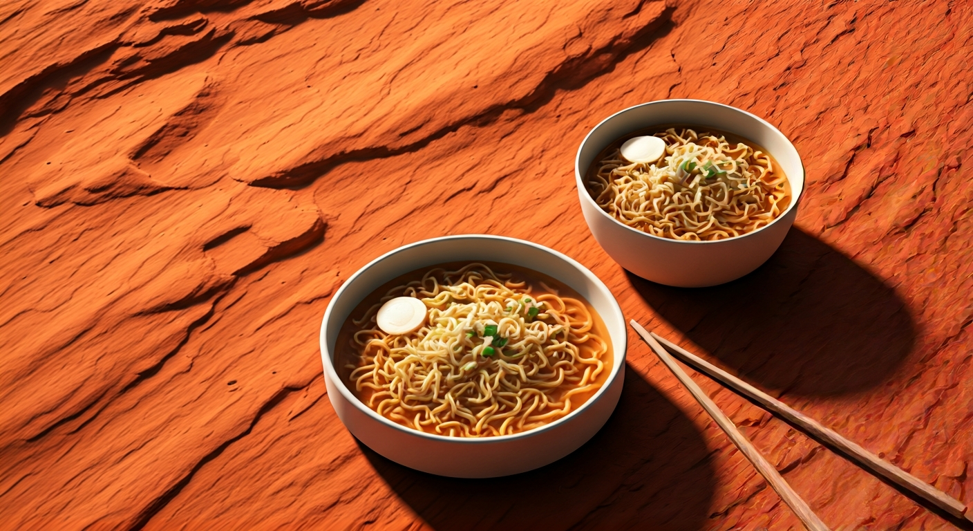 Yamagata University develops 3D-printed 'future ramen' for space food