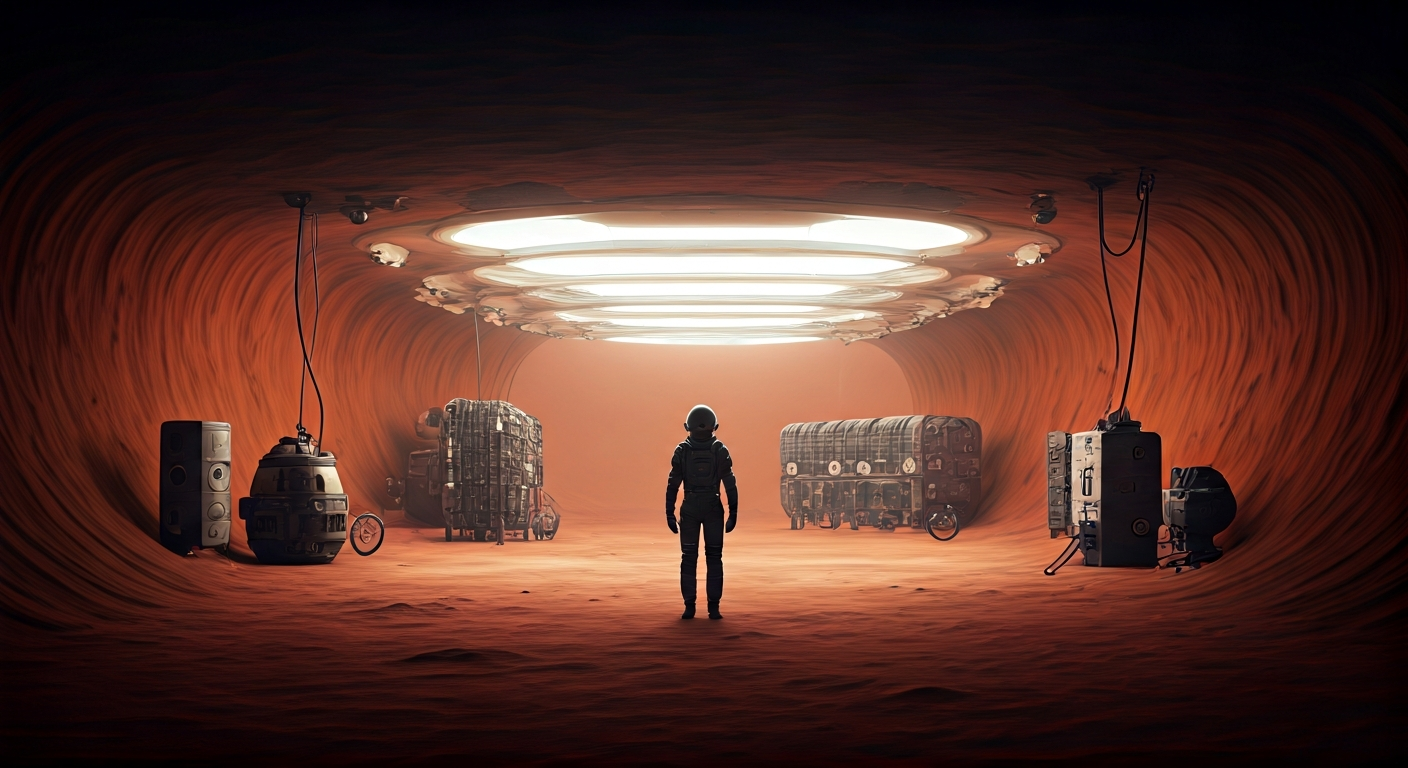 ZA Architects Proposes Subterranean Martian Colony Design