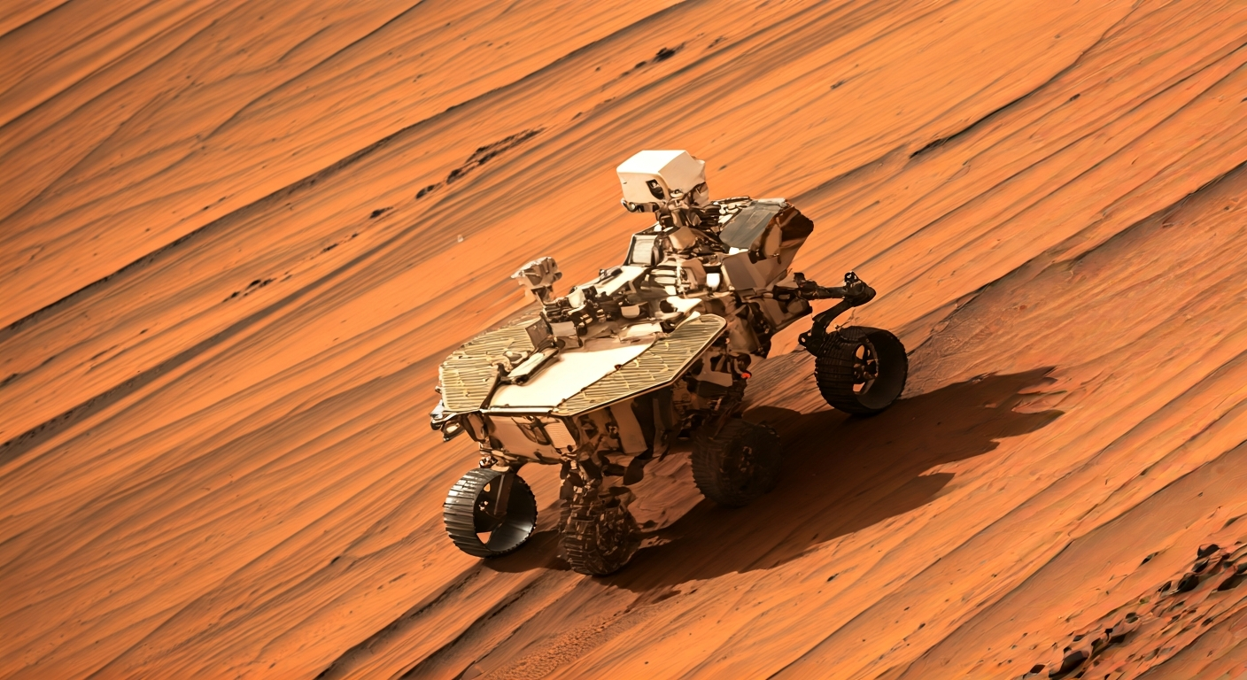 Zhurong Rover Detects Evidence of Recent Water Activity on Mars