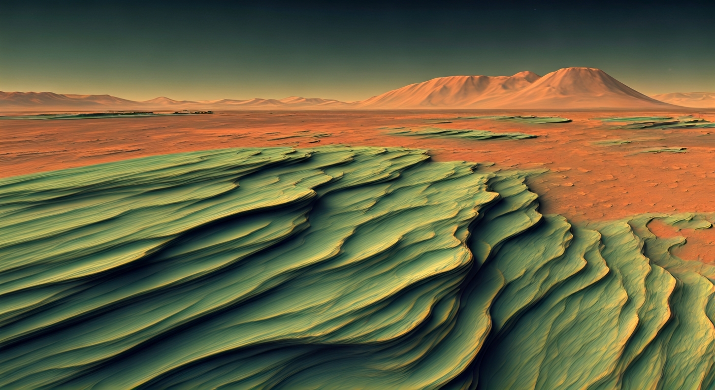 Zhurong Rover Finds Evidence of Shallow Subsurface Water Ice on Mars