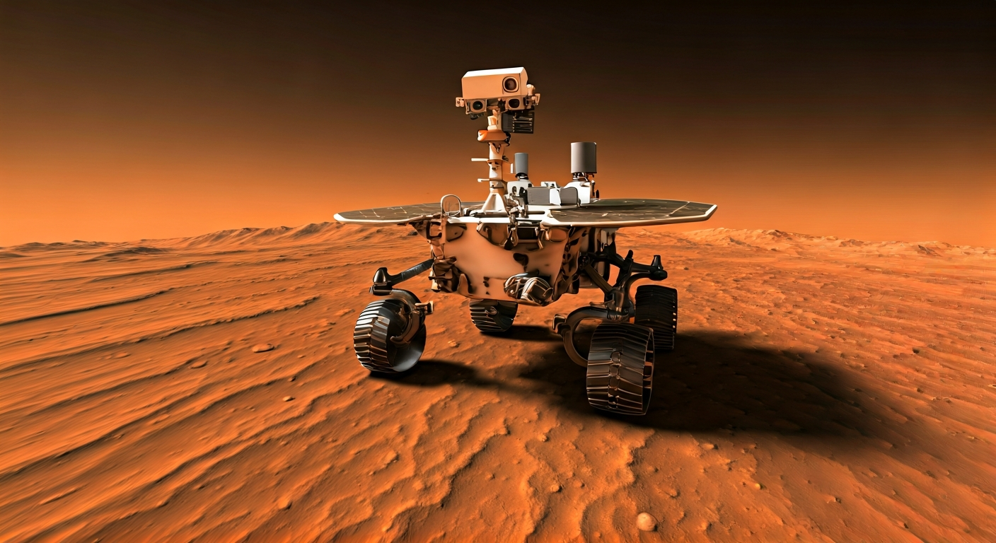 Zhurong Rover Finds Subsurface Evidence of Ancient Martian Ocean