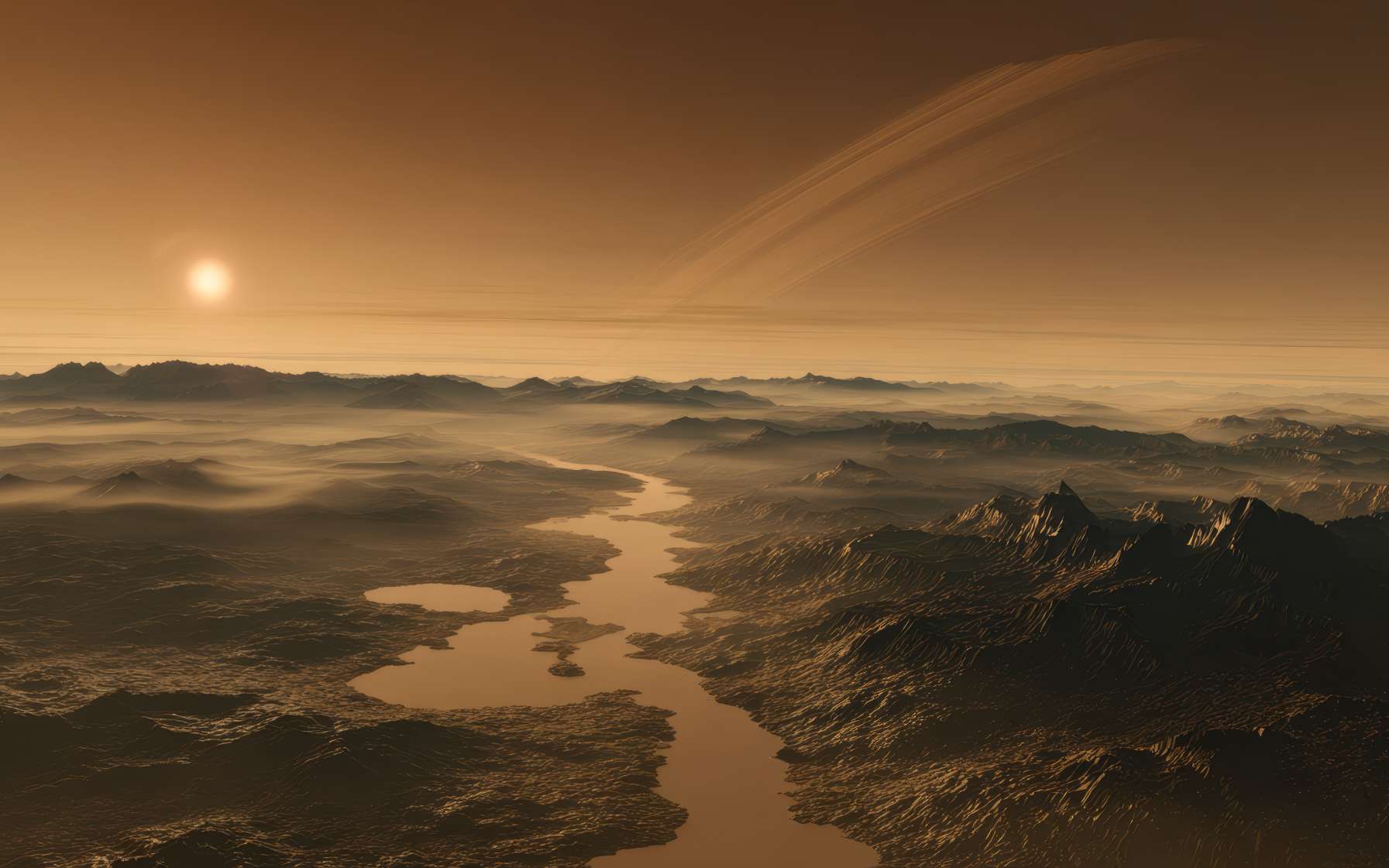 Titan's Resources Could Support Human Colonies, NASA Study Suggests