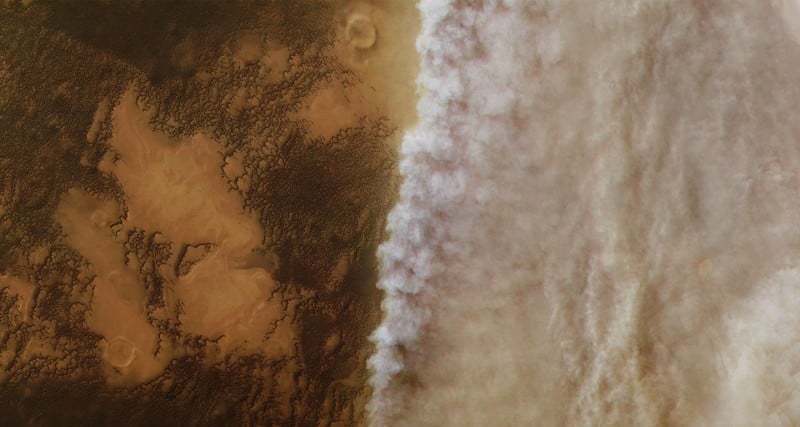 Mars Dust Storms May Electrically Charge Lower Atmosphere