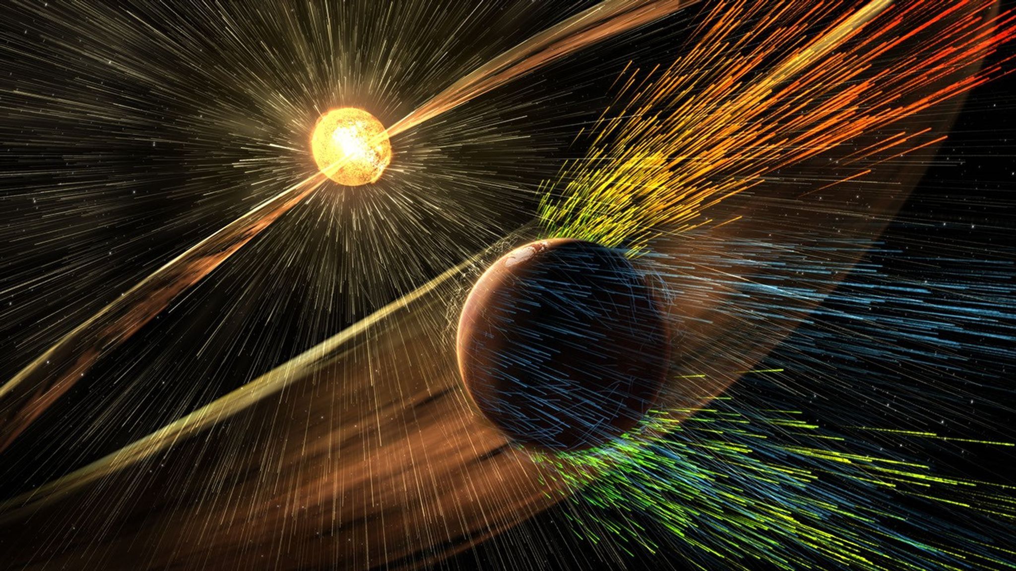 MAVEN Mission Uncovers Martian Aurora Formation Similarities to Earth