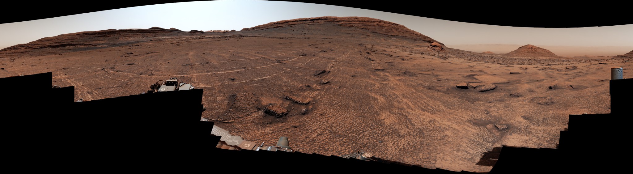 Curiosity Rover Finds Vast Field of Honeycomb Textures on Mars