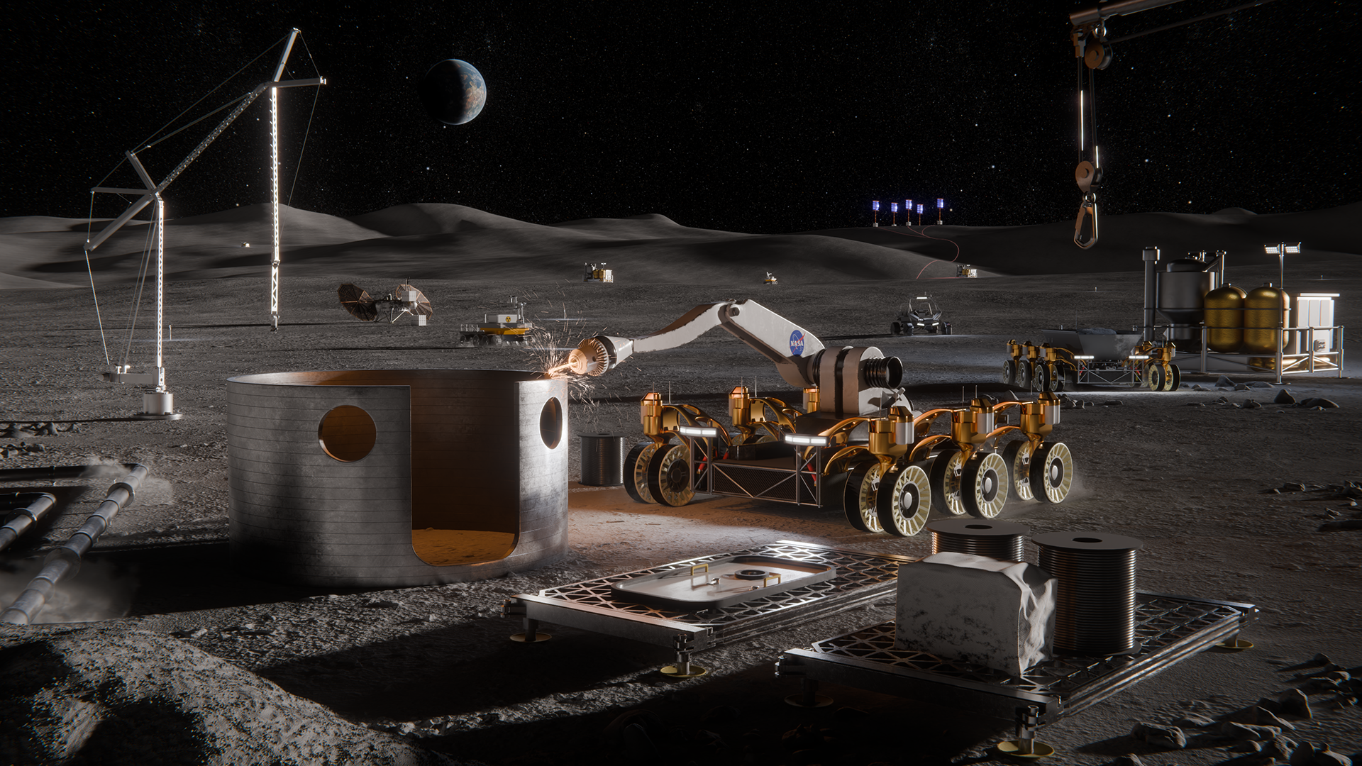 NASA Considers Nuclear Power for Lunar Night Survival