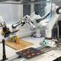 Three-armed robot learns to slice and serve fish autonomously