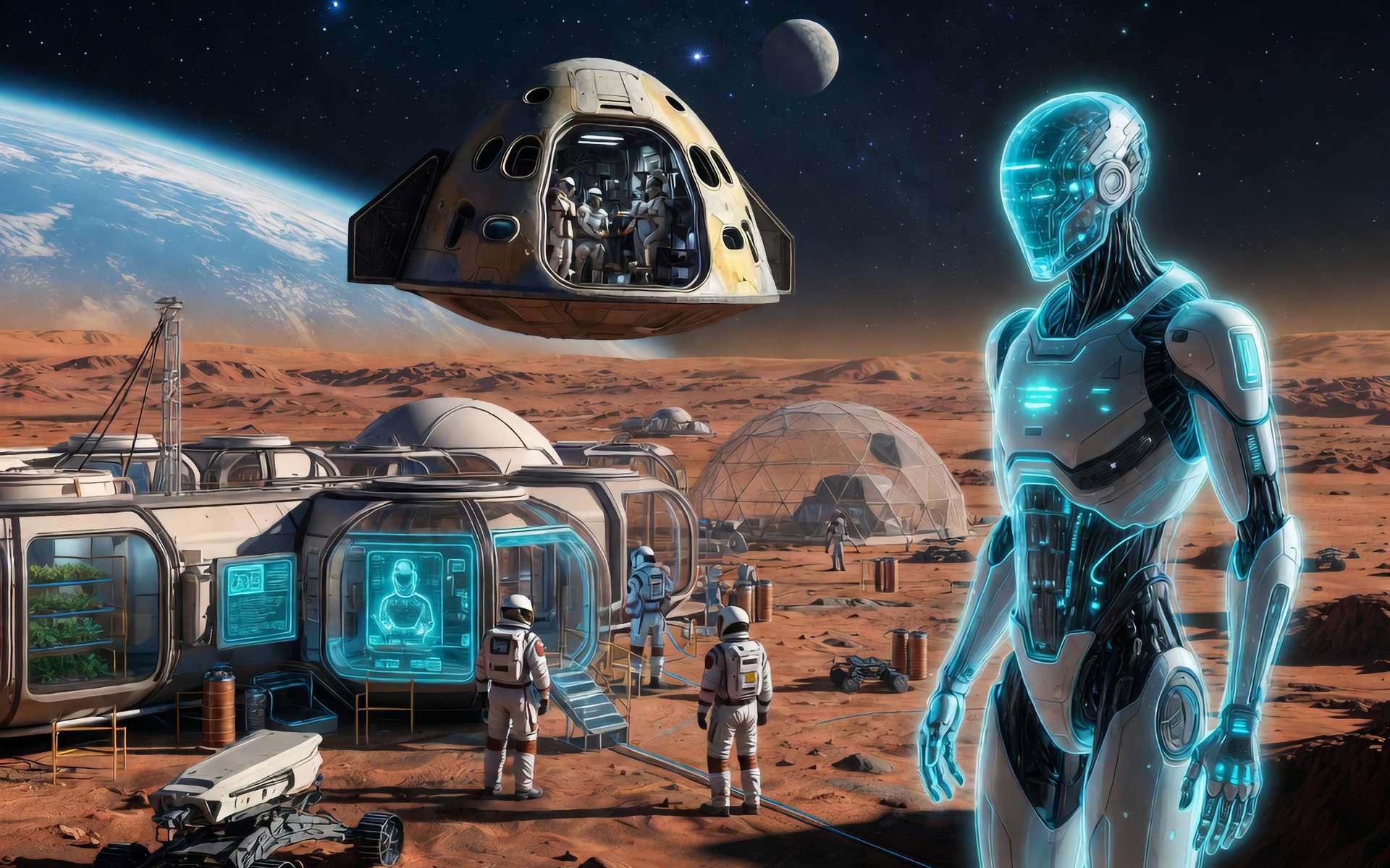 AI Poised to Revolutionize Lunar and Martian Habitation