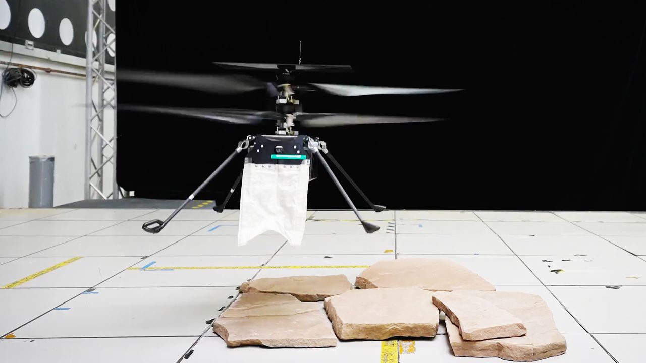 Mars Helicopters to Get Protective 'Capes' for Dust Mitigation