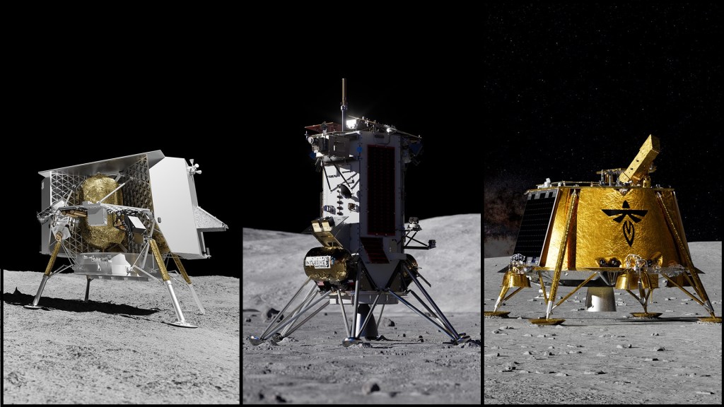 NASA Invests $600M in Lunar Landers for Base Development