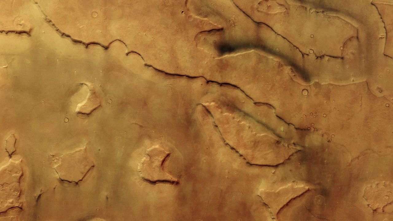 Mars Valleys Conceal 30 Dust Devils, Photo Shows