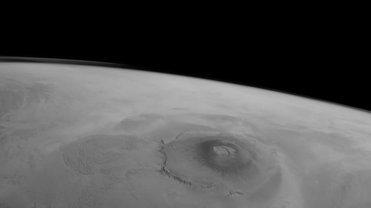 Olympus Mons: Mars's colossal volcano dwarfs Everest
