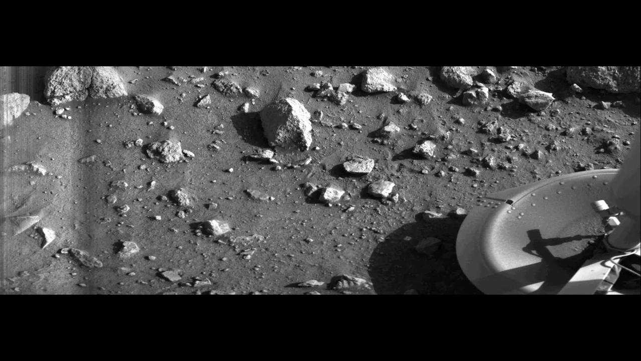 First Close-Up Martian Surface Images Revealed