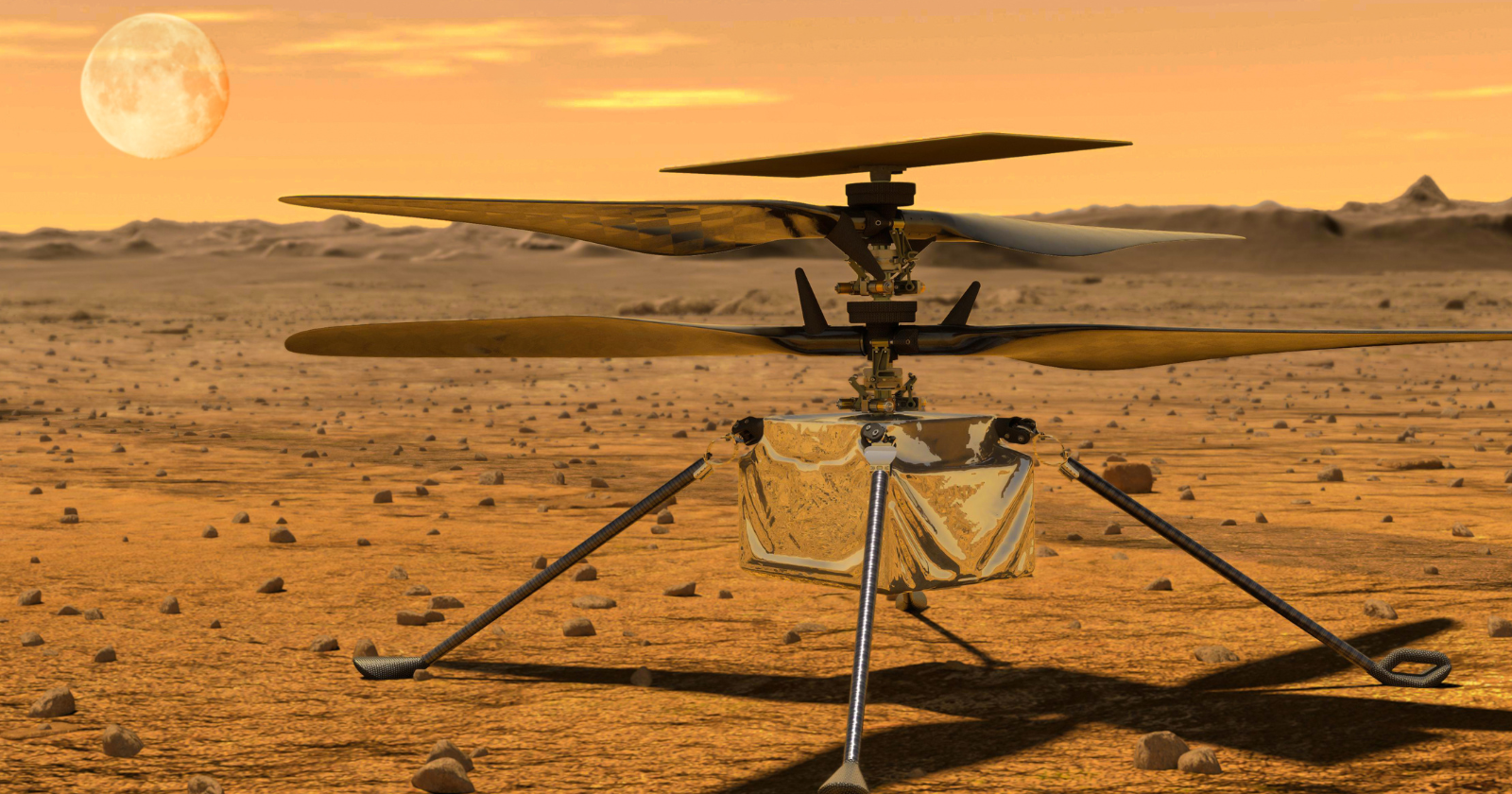 NASA's Ingenuity Helicopter Continues Martian Duty Post-Landing
