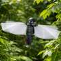 Flapping-Wing Robot Stability Enhanced with New Disturbance Control
