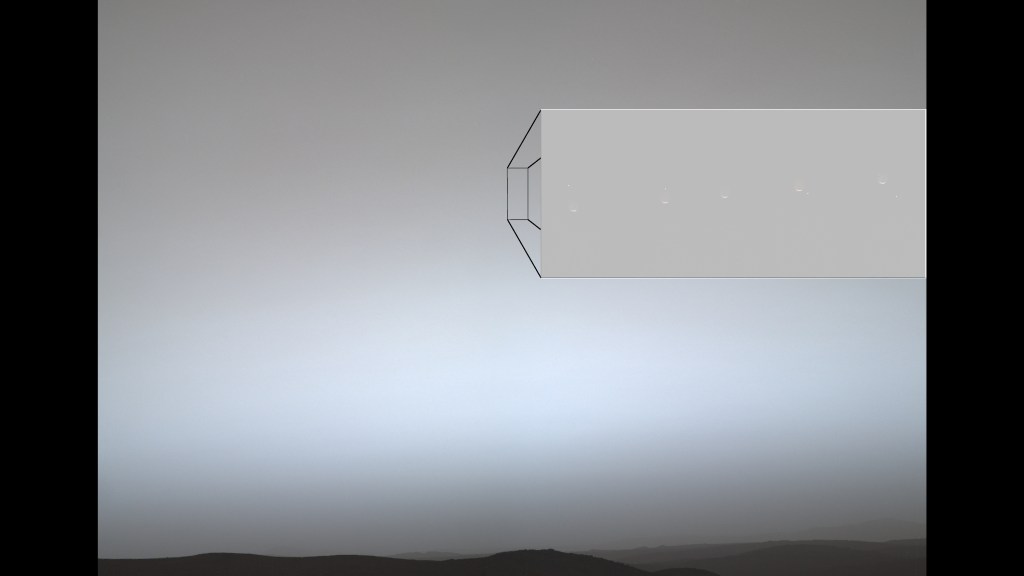 Perseverance Rover Captures Earth Vanishing Behind Martian Moon